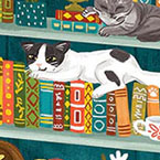 The Purrfect Bookshelf