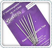 HiyaHiya Interchangeable Steel Knitting Needle Tips - 4 – Skein Shop