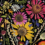 Flower Press: Happiness