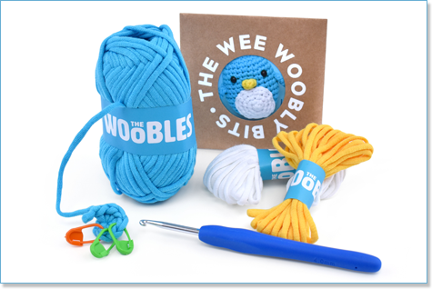 The Woobles - Kiki The Chick Beginner Crochet Kit