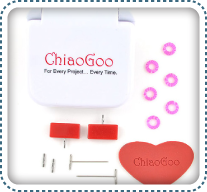 Chiaogoo Red Lace Circular Knitting Needles – Ullrike by Anki